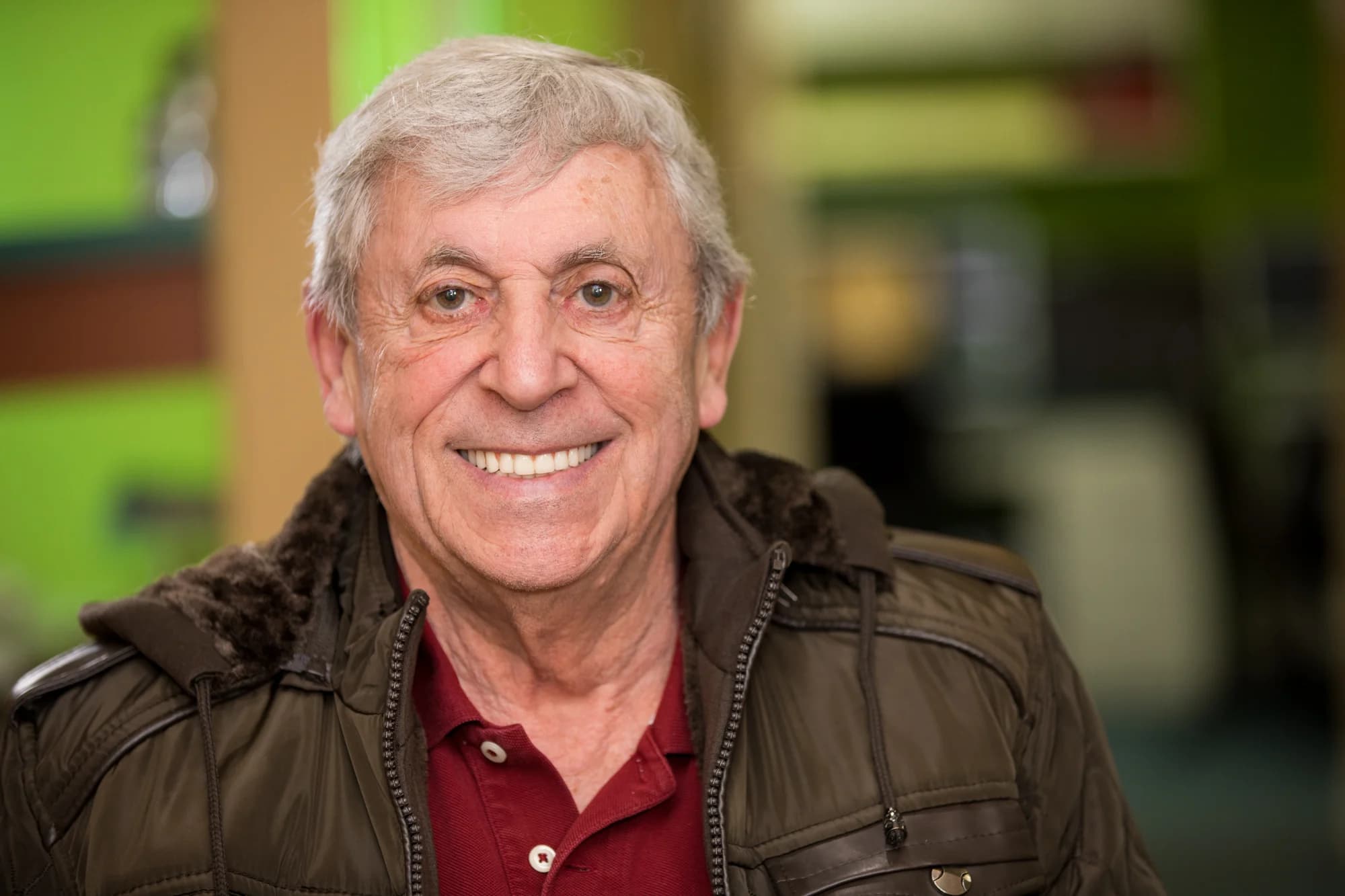 Patient enjoying permanent zirconia teeth delivered in 24 hours